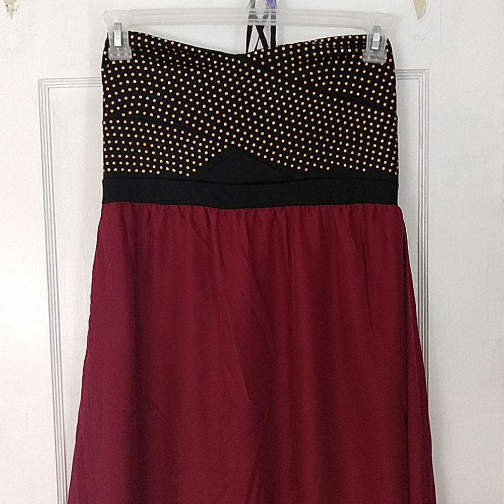 Deb Strapless Sweetheart High Low Dress